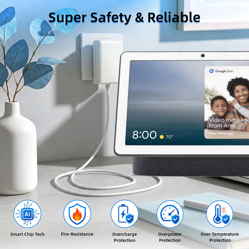 Adaptateur d'alimentation 24V  - Google Speaker Nest Audio avis et prix